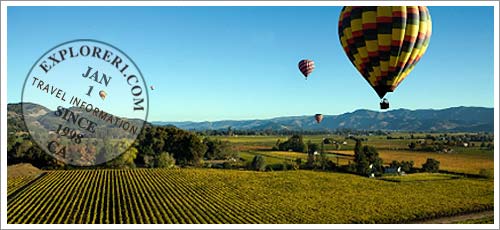 Napa Valley, California Travel Information and Vacation Planner